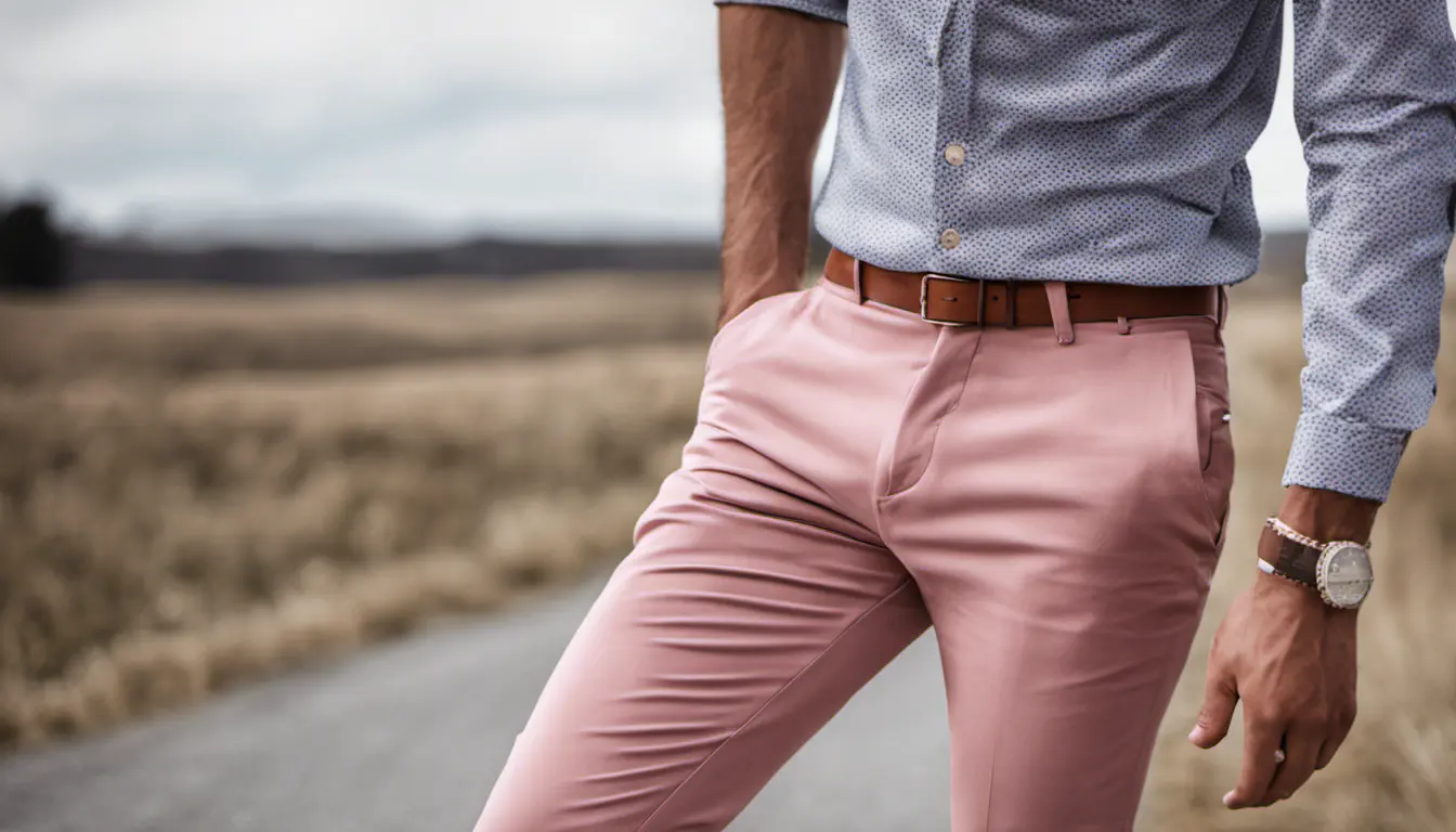 Quelles sont les options de tenues pour accompagner un pantalon rose pour homme