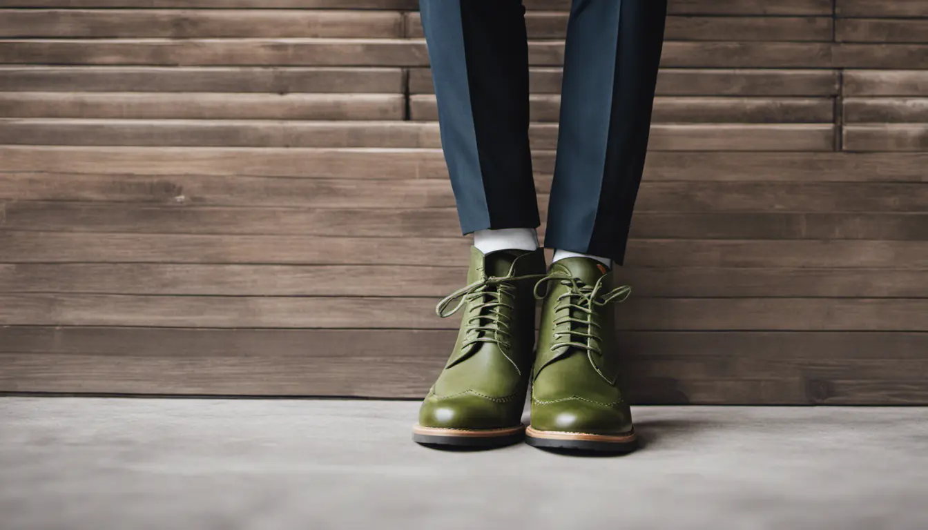 Les meilleures combinaisons avec des chaussures vert olive pour homme