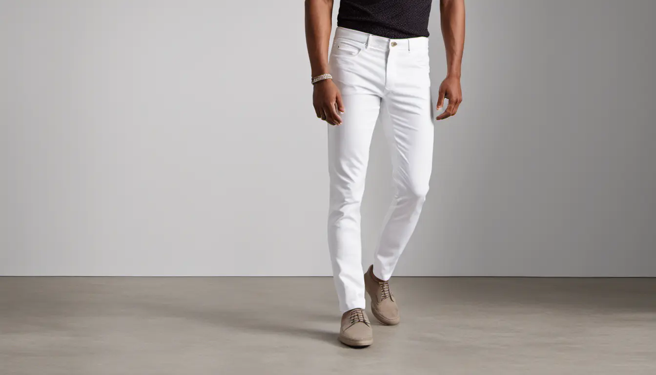 Erreur n°3 : Mal choisir la coupe du pantalon blanc